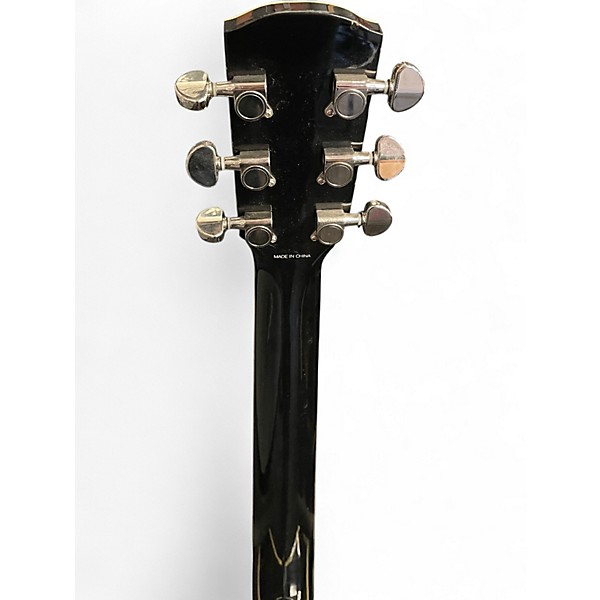 Used Alvarez AD60 Dreadnought Black Acoustic Guitar
