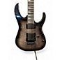 Used Ibanez GIO RG320 TRANSPARENT BLACK Solid Body Electric Guitar