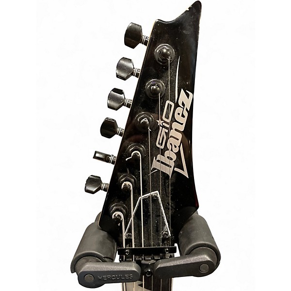 Used Ibanez GIO RG320 TRANSPARENT BLACK Solid Body Electric Guitar
