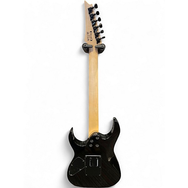 Used Ibanez GIO RG320 TRANSPARENT BLACK Solid Body Electric Guitar