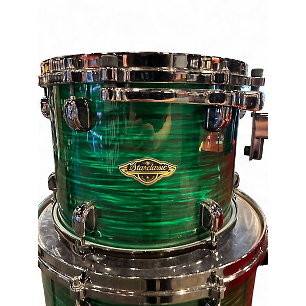 Used TAMA 3 Piece Starclassic JADE SILK Drum Kit