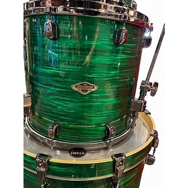 Used TAMA 3 Piece Starclassic JADE SILK Drum Kit
