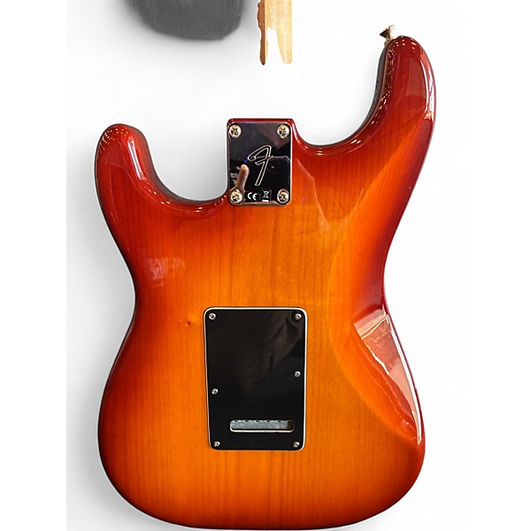 Used Fender Player Plus Stratocaster Plus Top Tobacco Sunburst Solid Body Electric Guitar