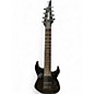 Used Ibanez RG8 8 String Gloss Black Solid Body Electric Guitar thumbnail
