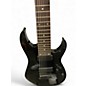 Used Ibanez RG8 8 String Gloss Black Solid Body Electric Guitar