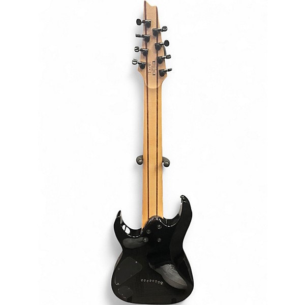 Used Ibanez RG8 8 String Gloss Black Solid Body Electric Guitar