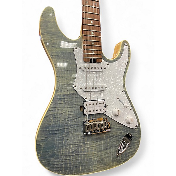 Used Aria Pro Ii EVERGREEN GREEN Solid Body Electric Guitar