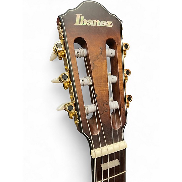 Used Ibanez FRH20SMN BURLED Classical Acoustic Electric Guitar