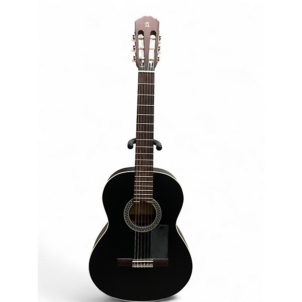 Used Alhambra 1 C Black Classical Acoustic Guitar