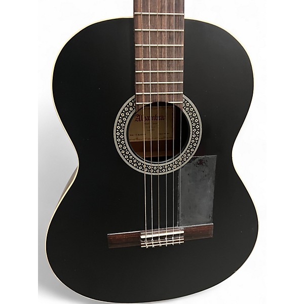 Used Alhambra 1 C Black Classical Acoustic Guitar