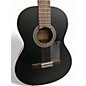 Used Alhambra 1 C Black Classical Acoustic Guitar