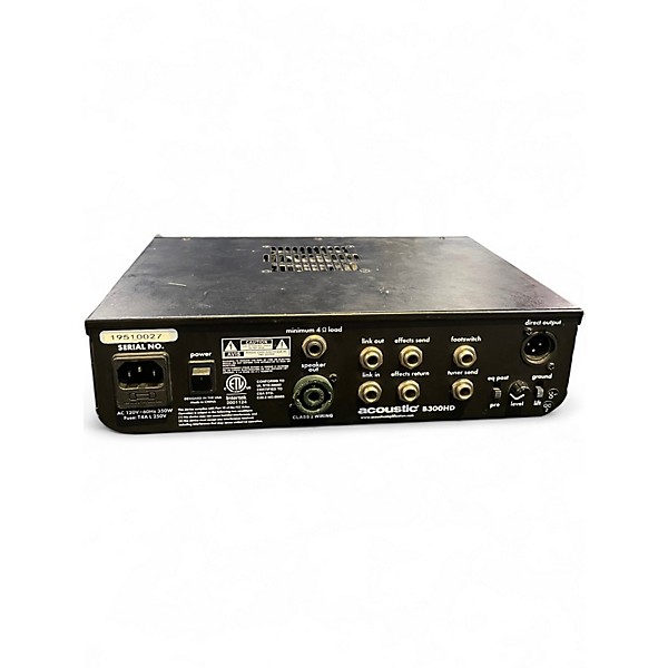 Used Acoustic B300HD Bass Amp Head