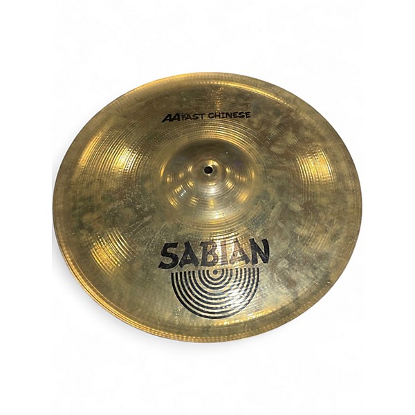 Used SABIAN 18in AA Fast Chinese Cymbal