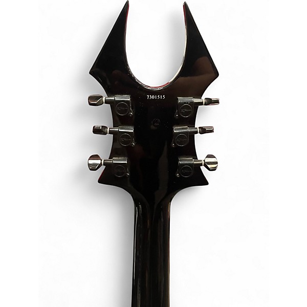 Used B.C. Rich Beast NT Black Solid Body Electric Guitar