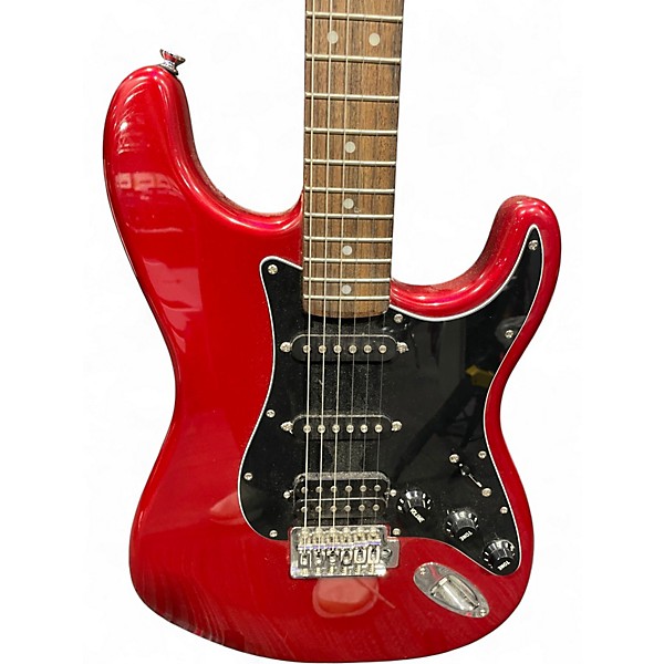 Used Squier Affinity Stratocaster Amber Solid Body Electric Guitar