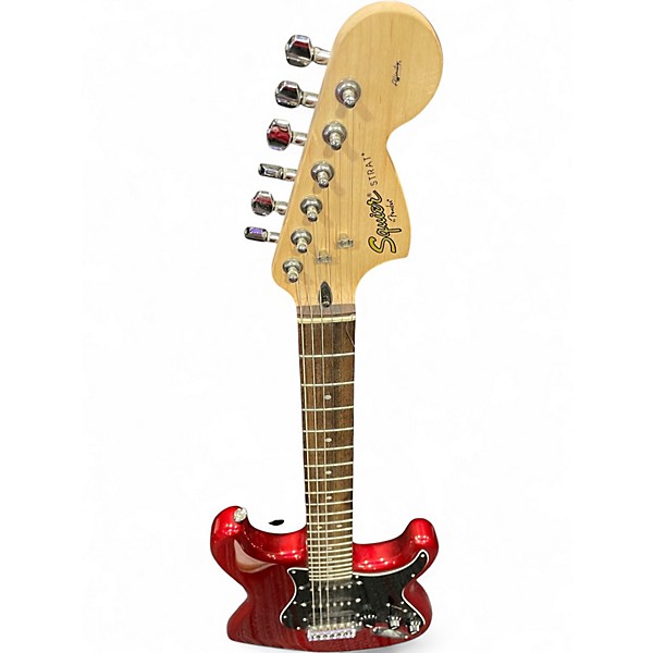 Used Squier Affinity Stratocaster Amber Solid Body Electric Guitar