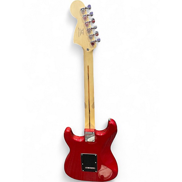 Used Squier Affinity Stratocaster Amber Solid Body Electric Guitar