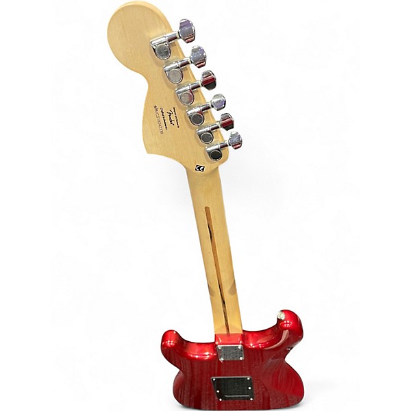 Used Squier Affinity Stratocaster Amber Solid Body Electric Guitar