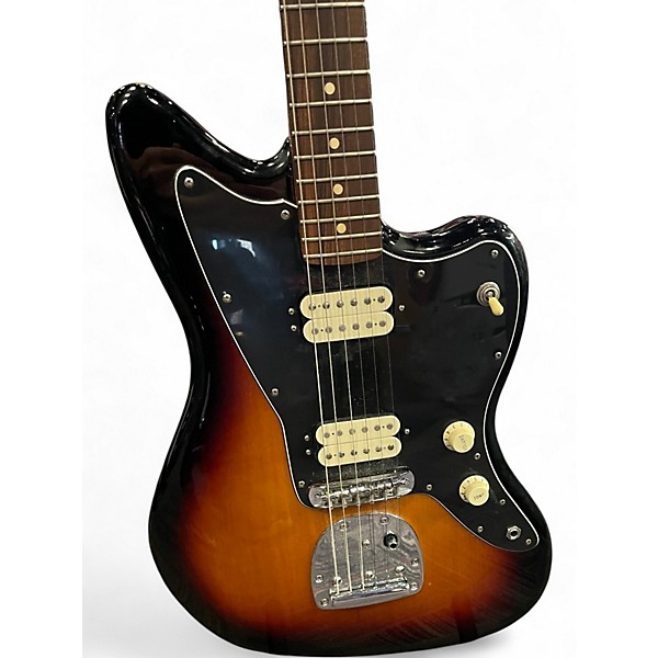 Used Fender Modern Player Jazzmaster HH 3 Color Sunburst Solid Body Electric Guitar