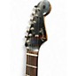 Used Fender Dual Mag II Strat Relic Black over Sunburst Solid Body Electric Guitar