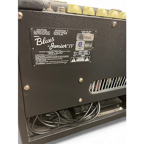 Used Fender Blues Junior IV 15W 1x12 Tube Guitar Combo Amp