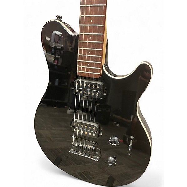 Used Sterling by Music Man Axis Sub Series Black Solid Body Electric Guitar