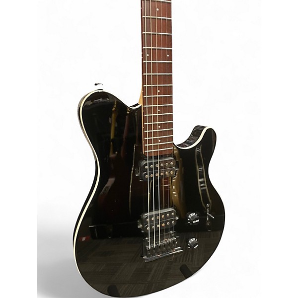 Used Sterling by Music Man Axis Sub Series Black Solid Body Electric Guitar