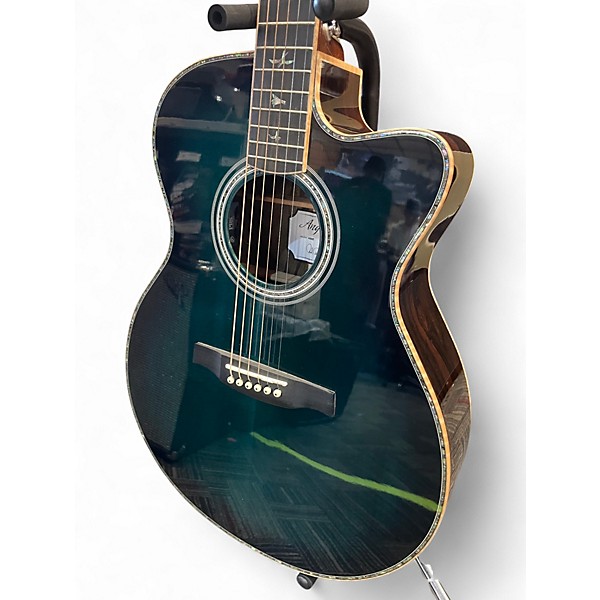 Used PRS Angelus A60E COBALT BLUE BURST Acoustic Electric Guitar