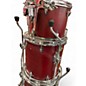 Used Orange County Drum & Percussion 4 Piece Venice Series Satin Red Drum Kit
