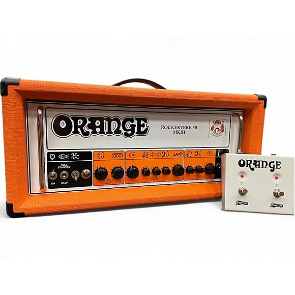Used Orange Amplifiers Rockerverb RK50H MKIII Tube Guitar Amp Head