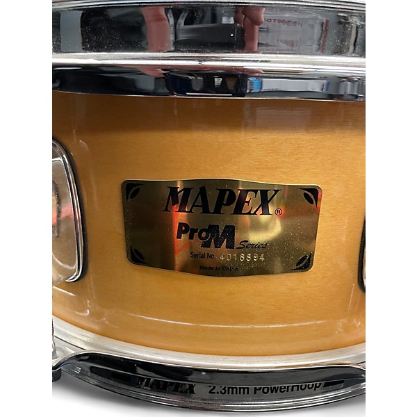 Used Mapex 14in Pro M Natural Drum