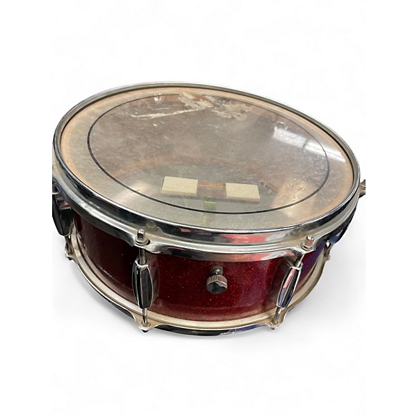 Used Apollo 14in Snare Red Sparkle Drum