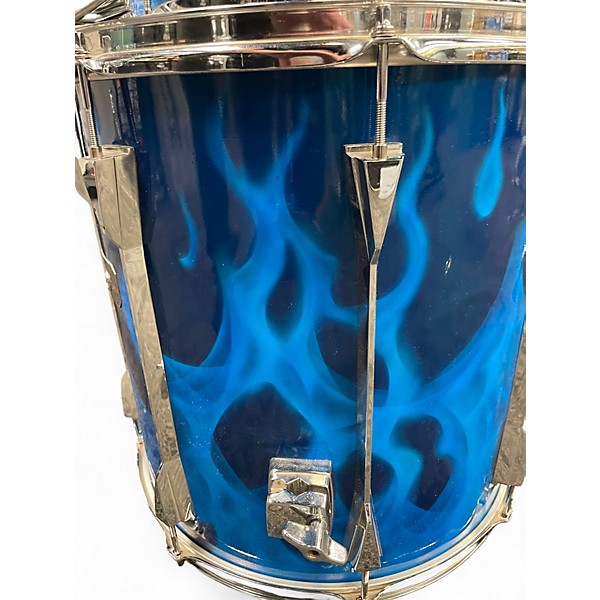 Used TAMA 5 Piece Artstar Blue Flame Drum Kit