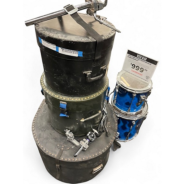 Used TAMA 5 Piece Artstar Blue Flame Drum Kit