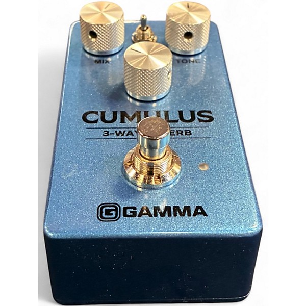 Used GAMMA CUMULUS 3-WAY REVERB Effect Pedal
