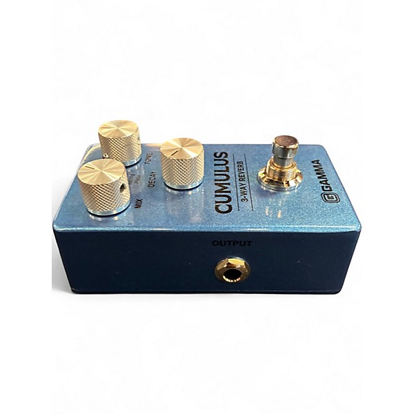 Used GAMMA CUMULUS 3-WAY REVERB Effect Pedal