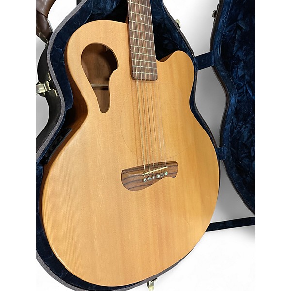 Used Tacoma BM6C Natural Acoustic Electric Guitar