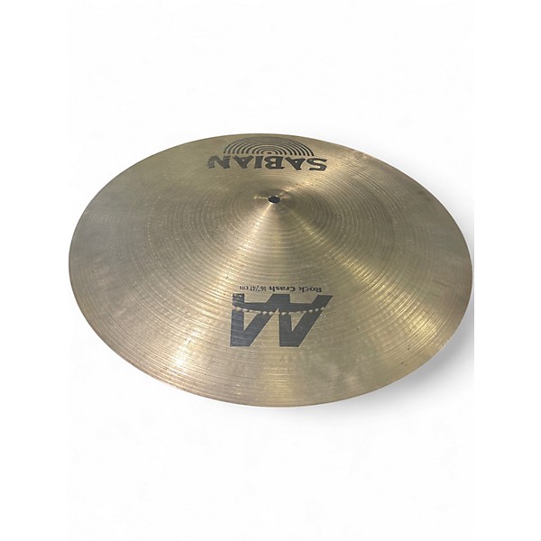 Used SABIAN 16in AA Rock Crash Brilliant Cymbal