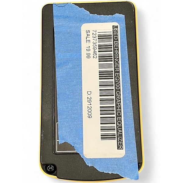 Used Behringer EQ700 Graphic Equalizer 7-Band EQ Pedal