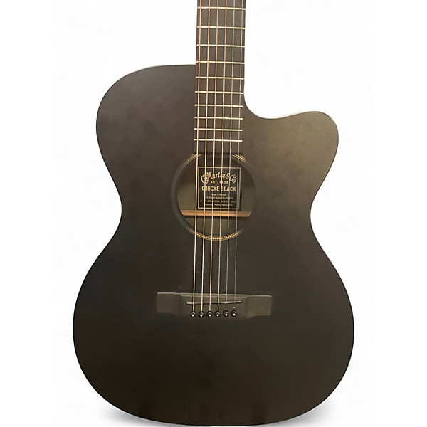 Used Martin 000CXE Black Acoustic Electric Guitar