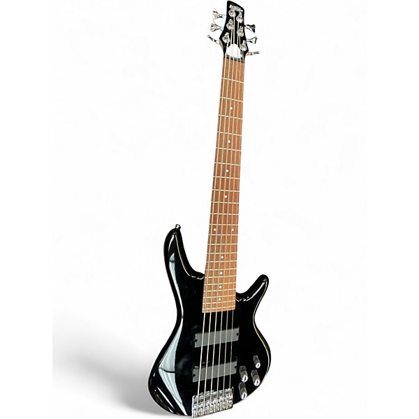 Used Ibanez GSR206 6 String Black Electric Bass Guitar