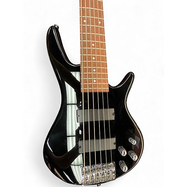 Used Ibanez GSR206 6 String Black Electric Bass Guitar