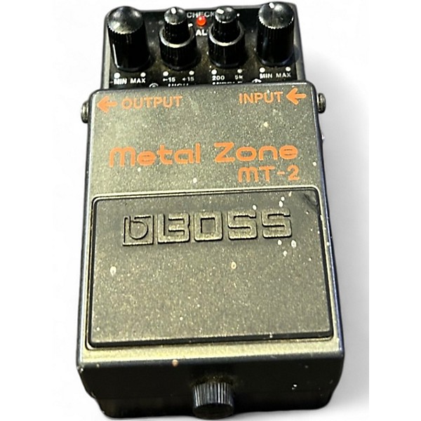 Used BOSS MT2 Metal Zone Distortion Effect Pedal