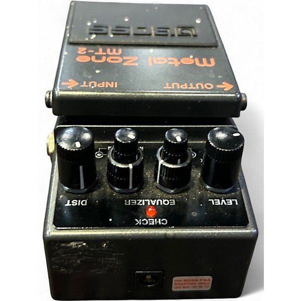 Used BOSS MT2 Metal Zone Distortion Effect Pedal