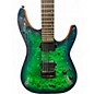 Used Schecter Guitar Research CR6 Aquaburst Solid Body Electric Guitar