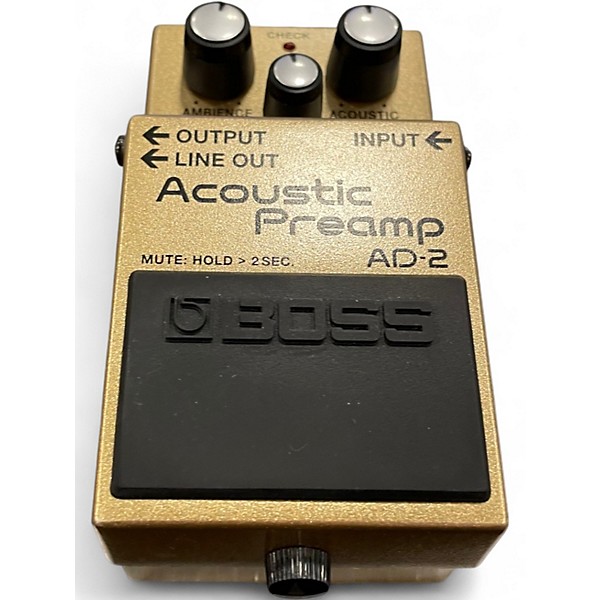 Used BOSS AD2 Acoustic Preamp Guitar Preamp