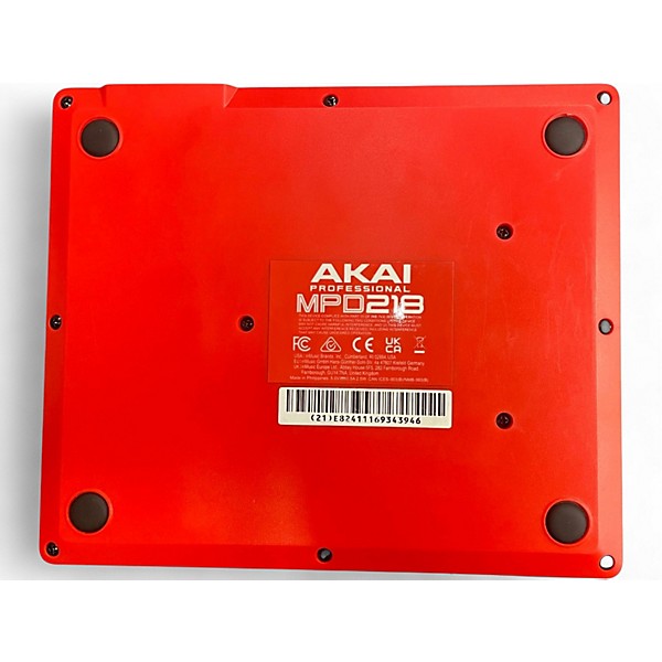 Used Akai Professional MPD218 MIDI Controller