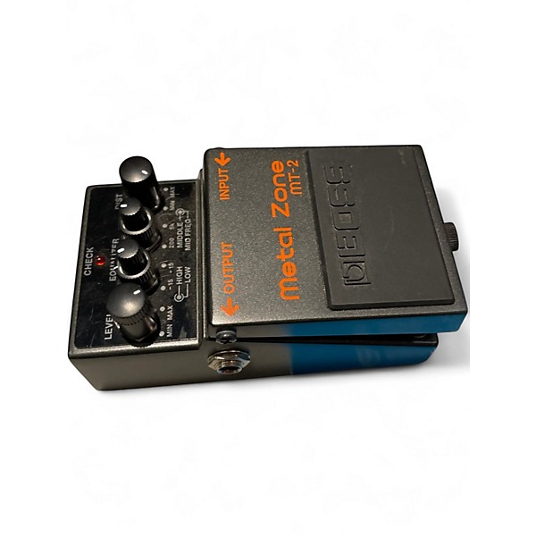 Used BOSS MT2 Metal Zone Distortion Effect Pedal