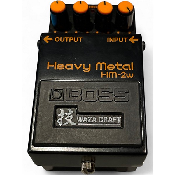 Used BOSS HM2W Heavy Metal Effect Pedal