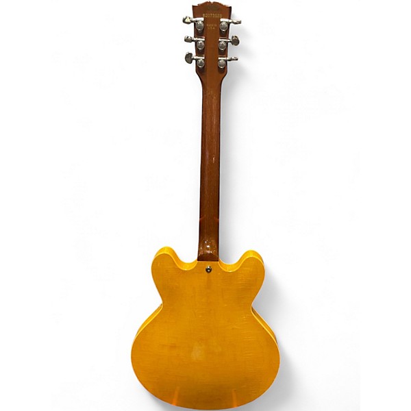Vintage 1983 Gibson ES-335 Custom Shop Dot Reissue Natural Hollow Body Electric Guitar